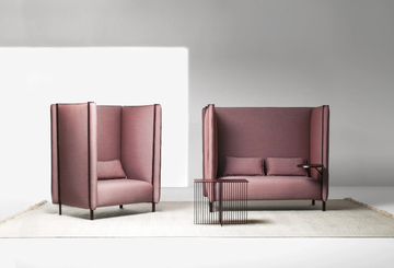 PINCH - High-back fabric sofa by La Cividina - view 3